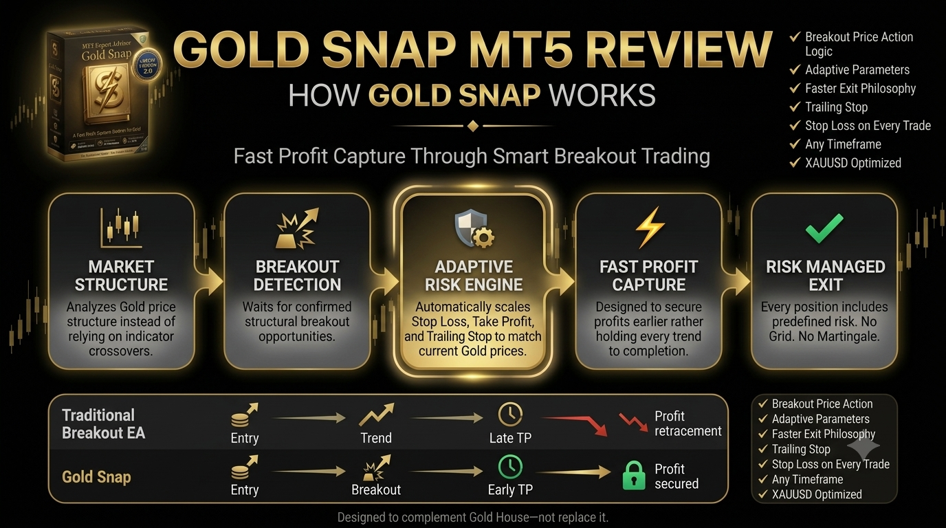 How Gold Snap works infographic
