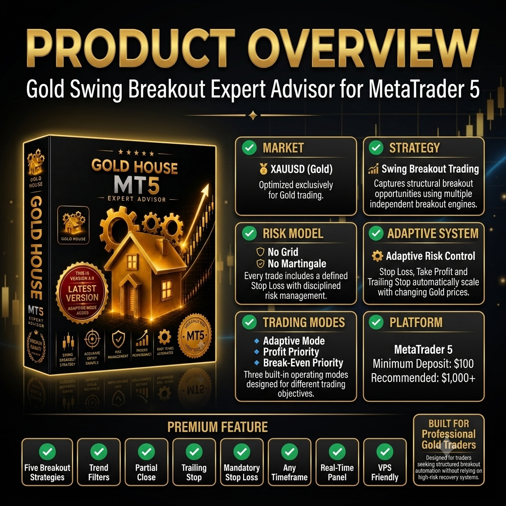 How Gold House MT5 works infographic
