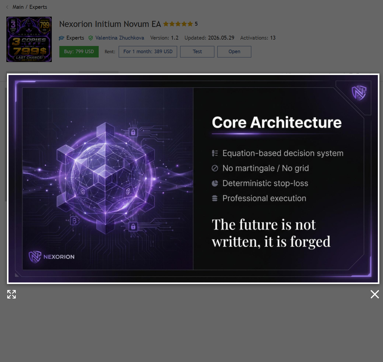 Nexorion Core architecture
