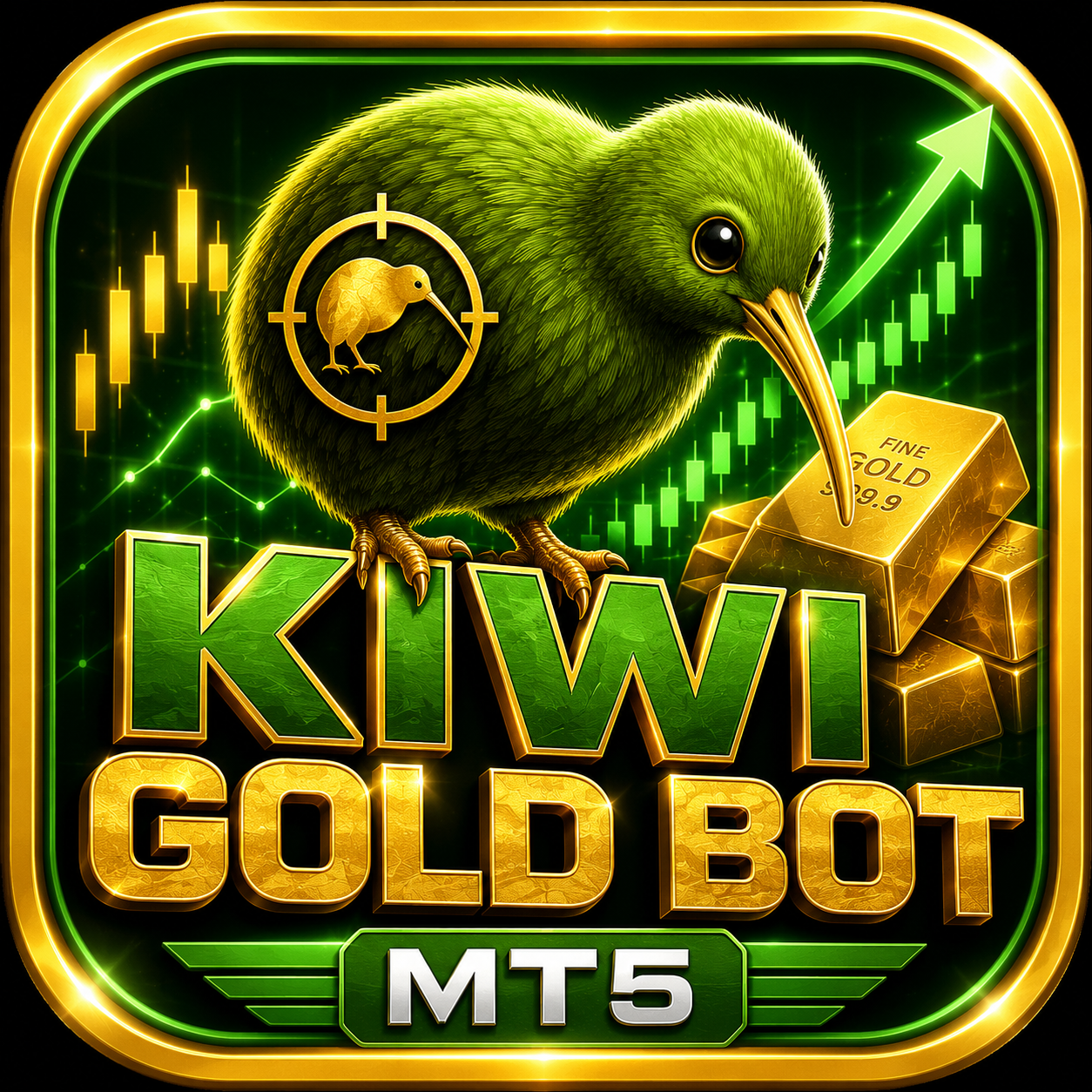 Kiwi Gold Bot MT5 Grid Martingale Expert Advisor for Gold XAUUSD
