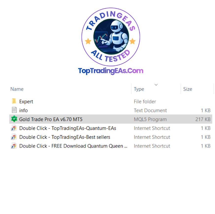 Gold Trade Pro MT5 ZIP download package